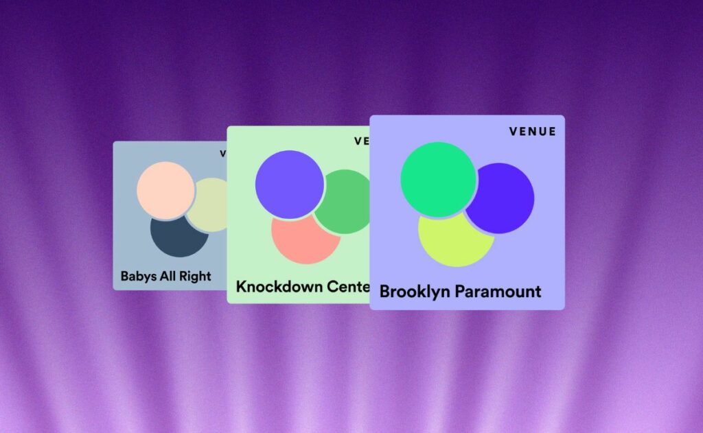 Ahora es más fácil descubrir música en vivo en Spotify