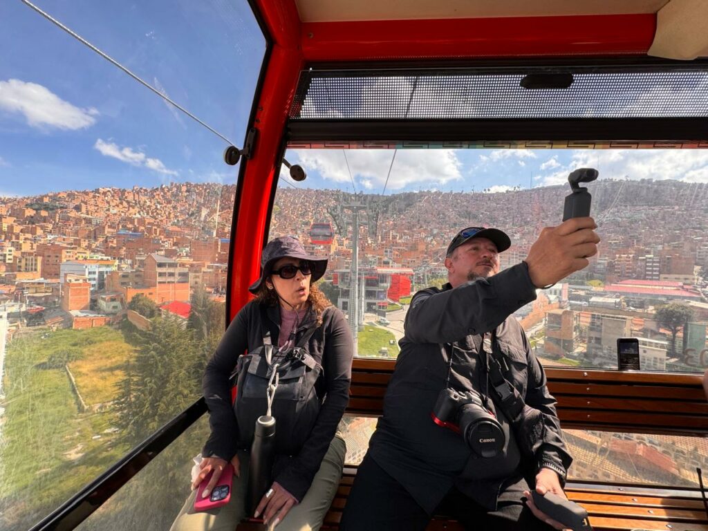 El “metro flotante” de Bolivia