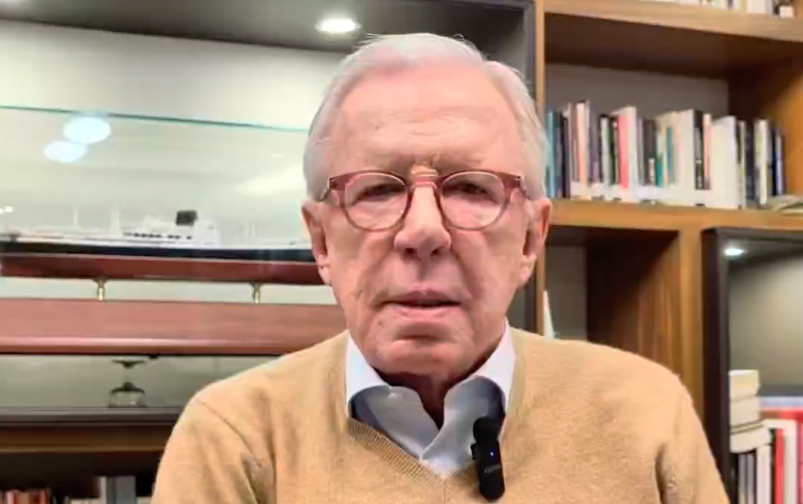 La presidenta dando la cara