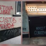 Embajada de Israel condena uso de símbolos nazis en protesta durante concierto en CDMX