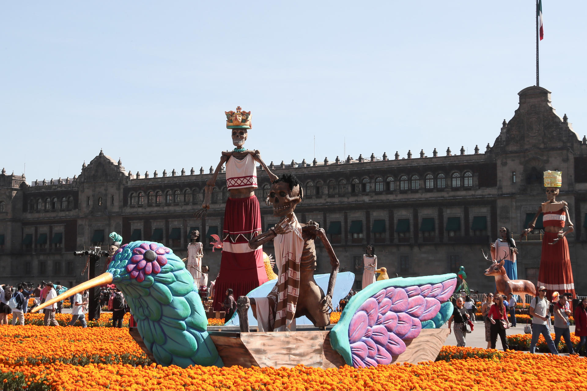 Las tradiciones del Día de Muertos sobreviven a la gentrificación en Ciudad de México