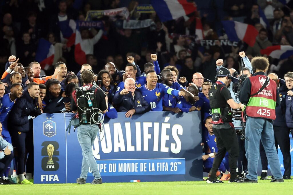 4-0. Francia, clasificada para el Mundial de 2026 tras golear en casa a Ucrania