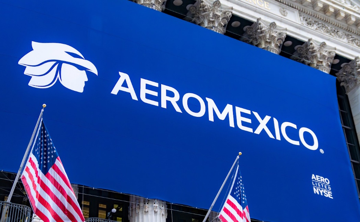Aeroméxico toca la campana en Wall Street y formaliza su ingreso a la NYSE Aeroméxico toca la campana en Wall Street y formaliza su ingreso a la NYSE