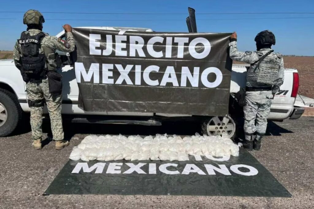 Aseguran casi 200 kilos de metanfetamina en Sonora