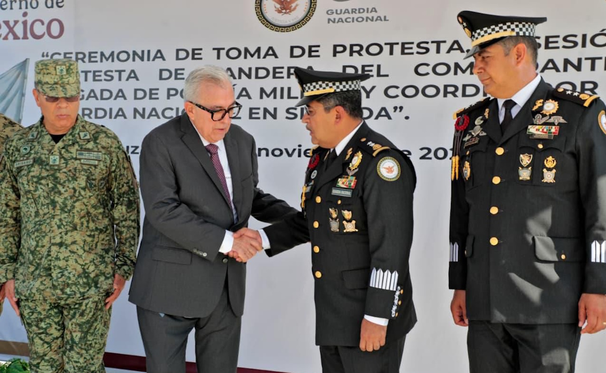 Asume Julices González mando de la Guardia Nacional en Sinaloa