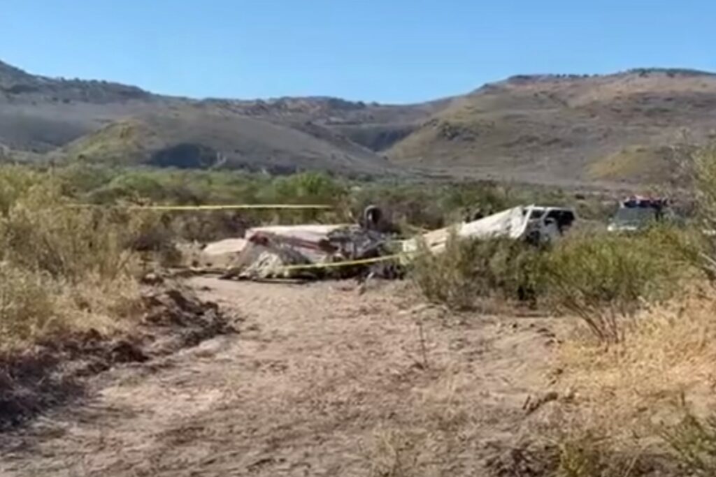 Caída de avión en Chihuahua deja dos muertos
