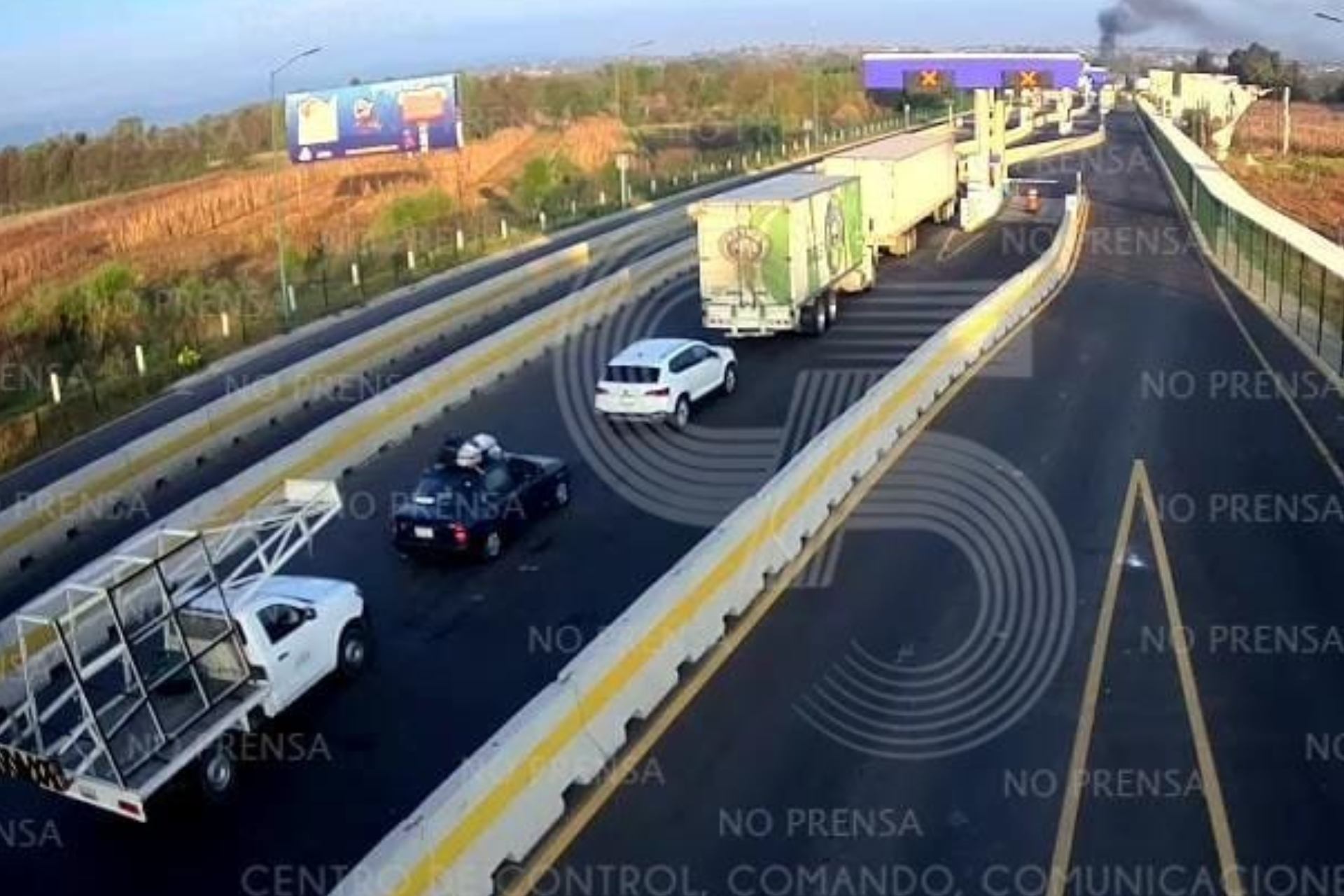Bloqueos carreteros de transportistas y campesinos hoy miércoles 26 de noviembre