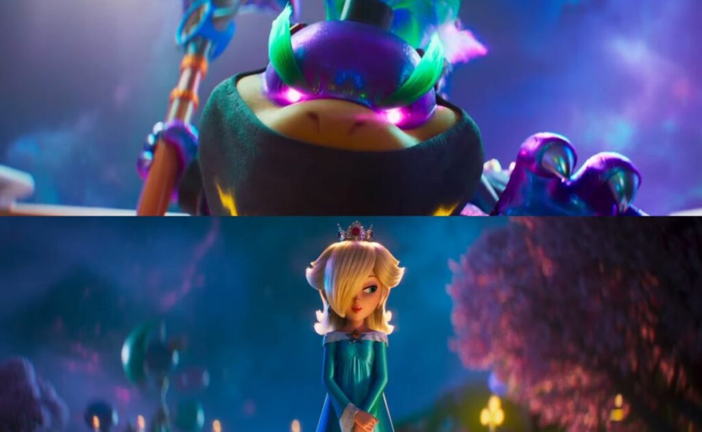 Video: Primer vistazo a Browser Jr. y Rosalina en tráiler de Super Mario Galaxy: La Película