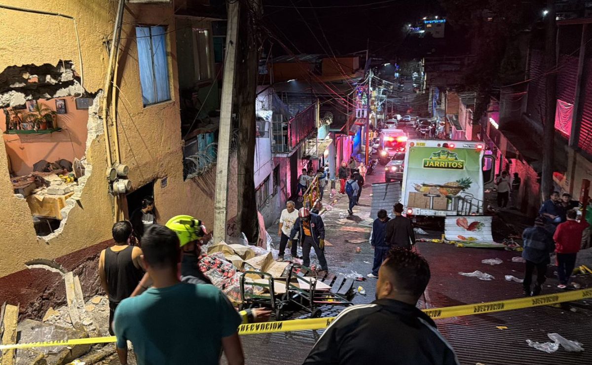 Camión de refrescos choca contra casa en CDMX, ¿dónde está la Bajada del Diablo?