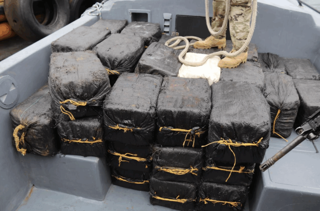 Decomisan en Panamá un barco con droga que tenía como destino México