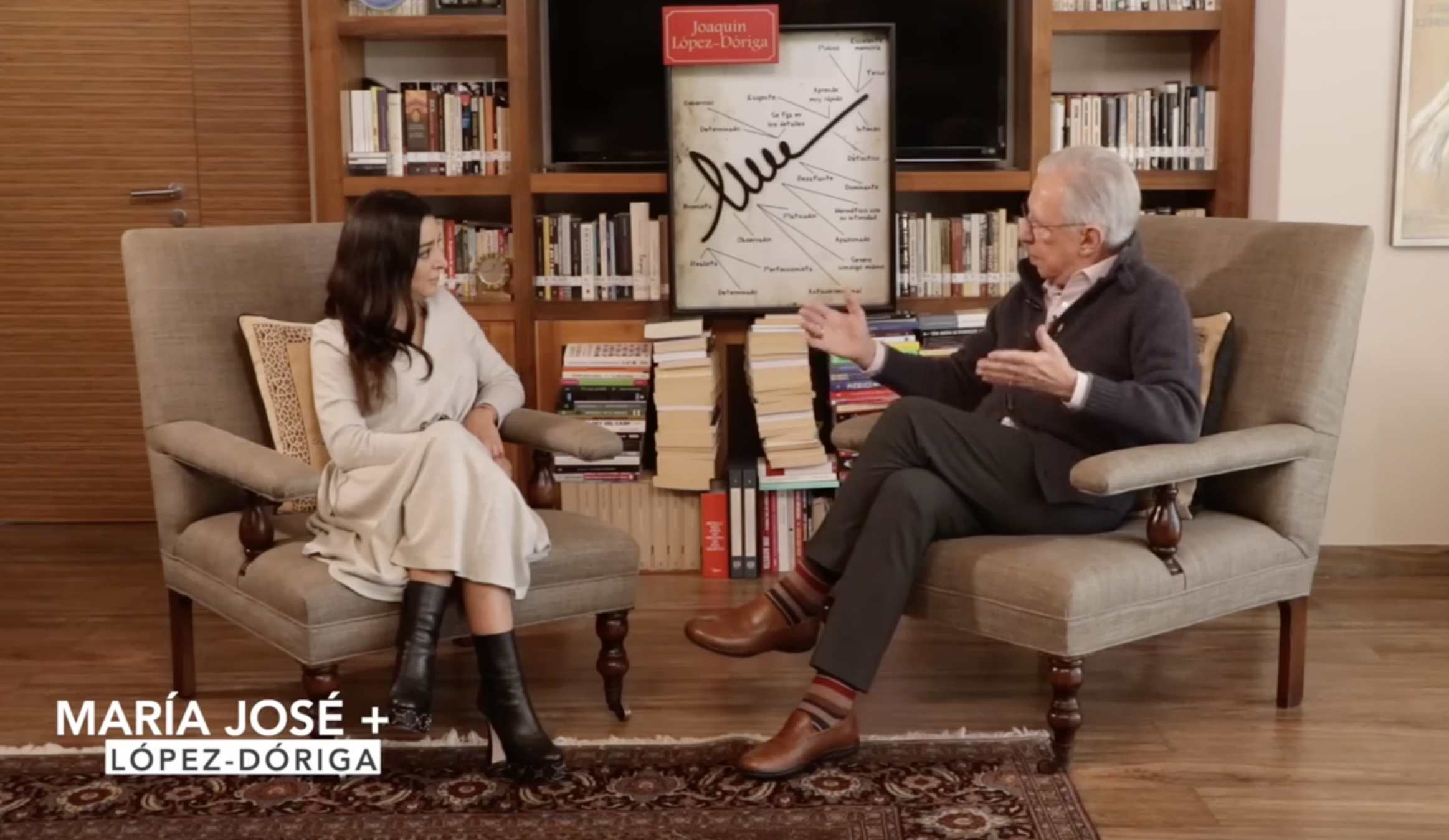 María José + López-Dóriga (Capítulo 62): El mensaje de Marta Sahagún a Vicente Fox en El Noticiero María José + López-Dóriga (Capítulo 62): El mensaje de Marta Sahagún a Vicente Fox en El Noticiero