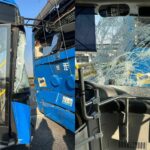 Chocan dos unidades del Trolebús Elevado; hay 26 heridos