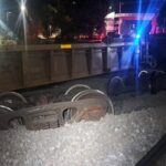 Descarrilan diez vagones de tren en Zacatecas
