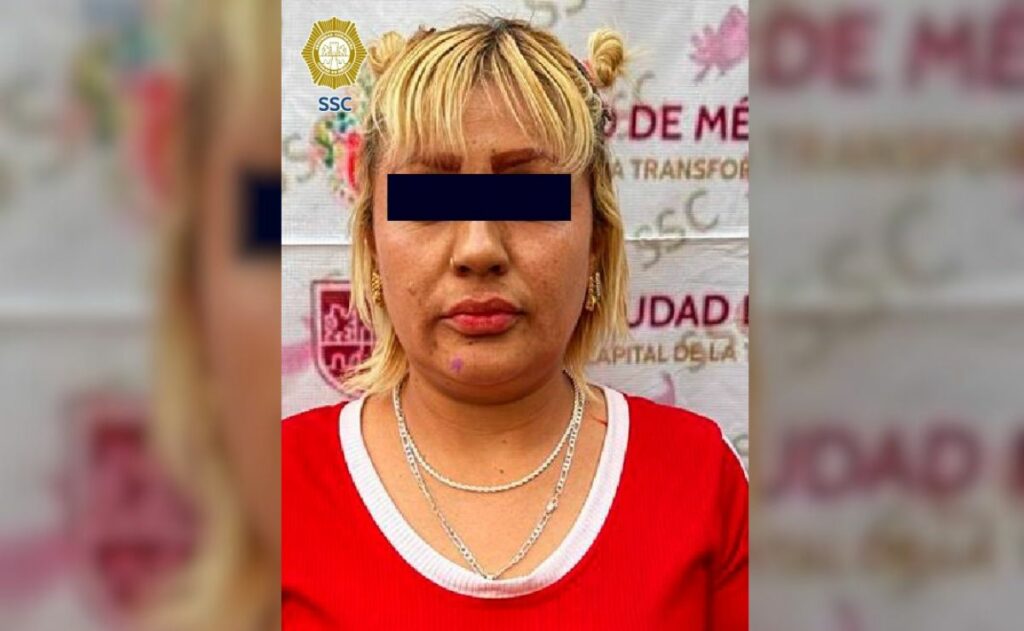 Detienen a extorsionadora de comerciantes de la GAM