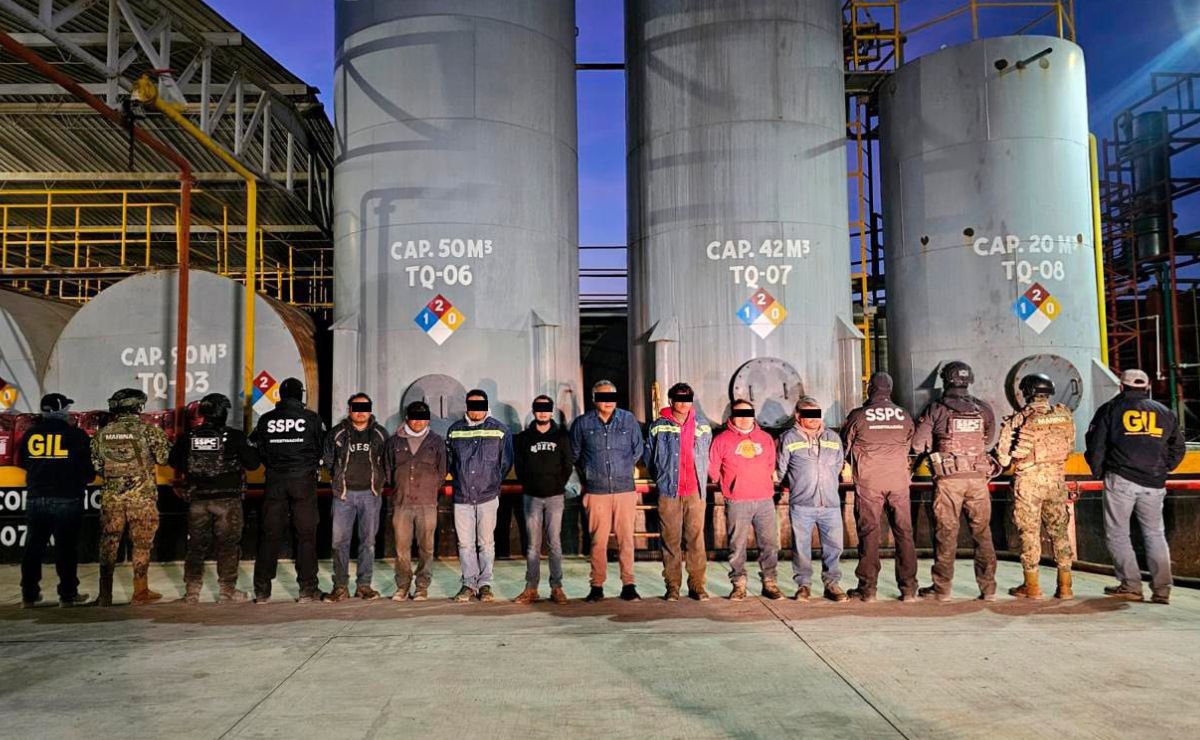 Aseguran refinería clandestina en Perote, Veracruz; hay 8 detenidos - detenidos-en-refineria-clandestina-de-perote-veracruz