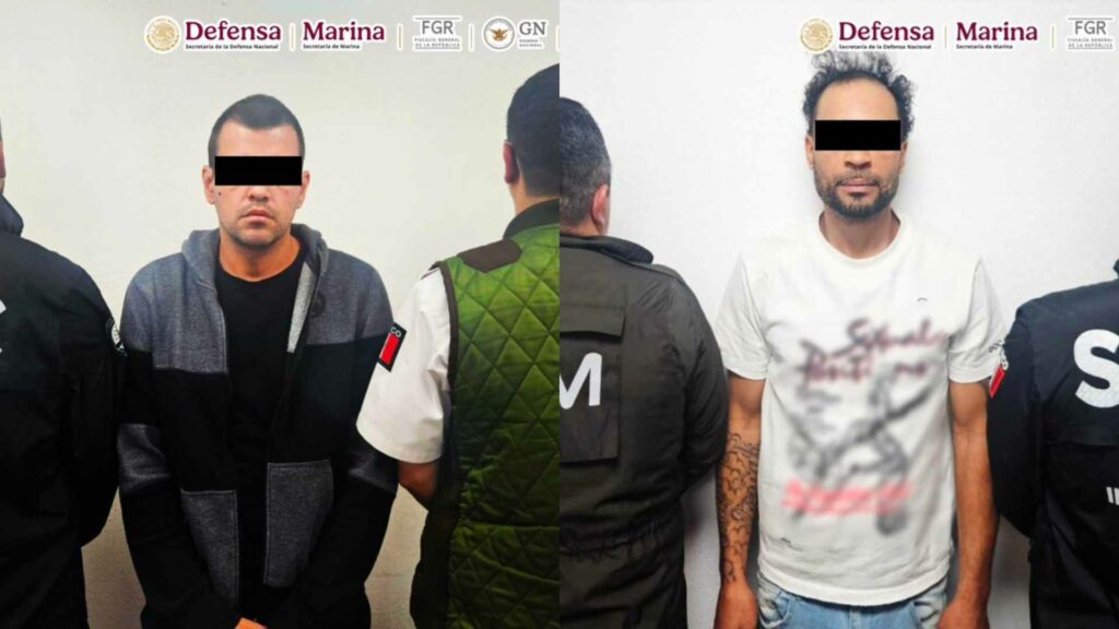 Detienen en CDMX a Pablo “N” y Emilio “N”, fugitivos buscados en EE.UU.