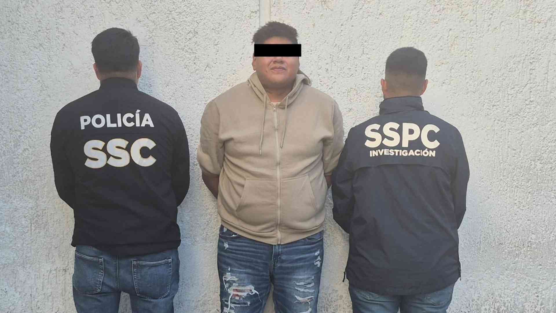 Detienen a “El Kiko”, líder de célula delictiva, durante operativo en Iztapalapa