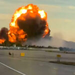 Se estrella avión de carga en el Aeropuerto Internacional de Kentucky