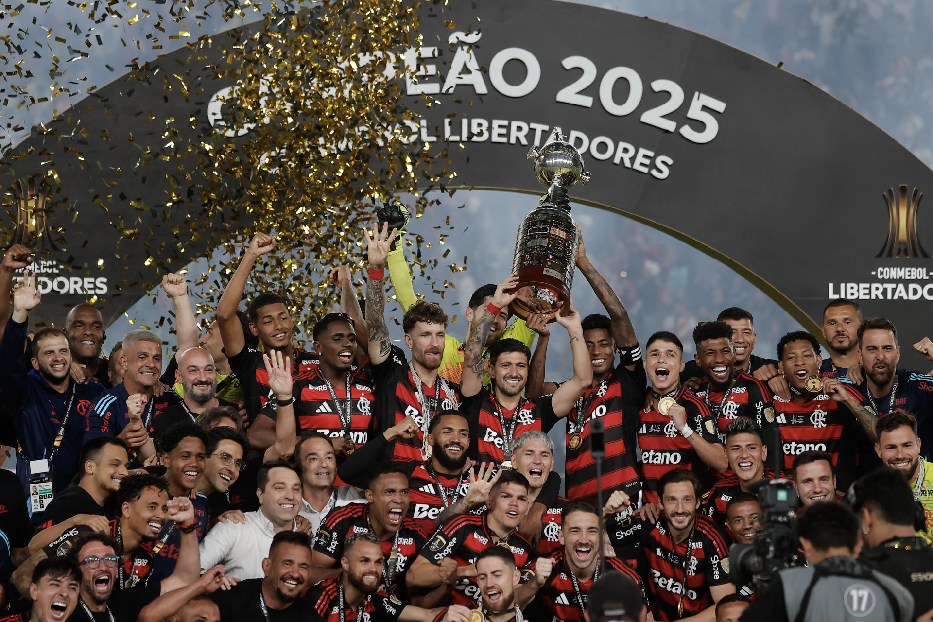 Flamengo es campeón de la Copa Libertadores 2025 Flamengo es campeón de la Copa Libertadores 2025
