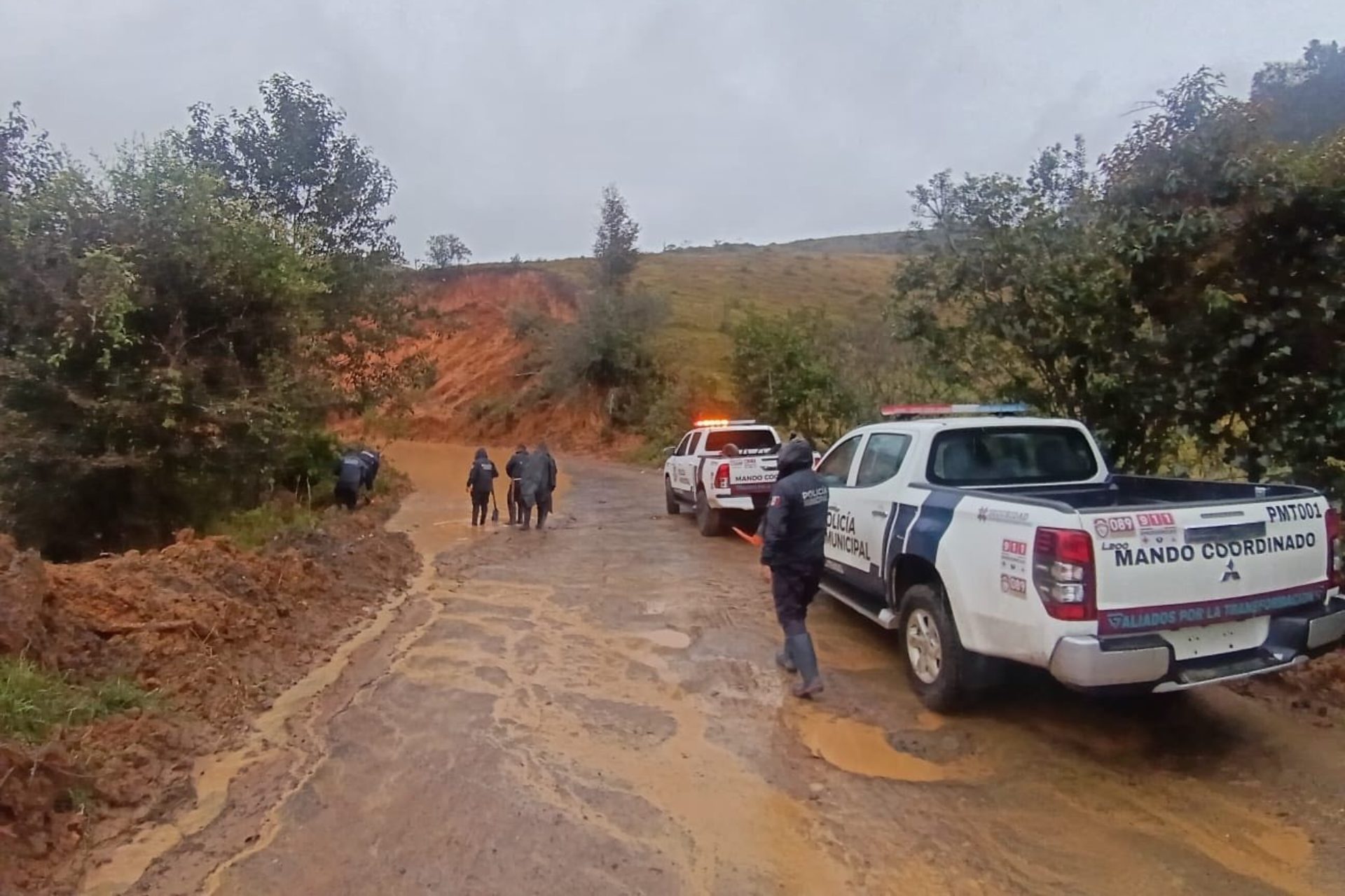 Frente frío 13 deja afectaciones en cinco estados