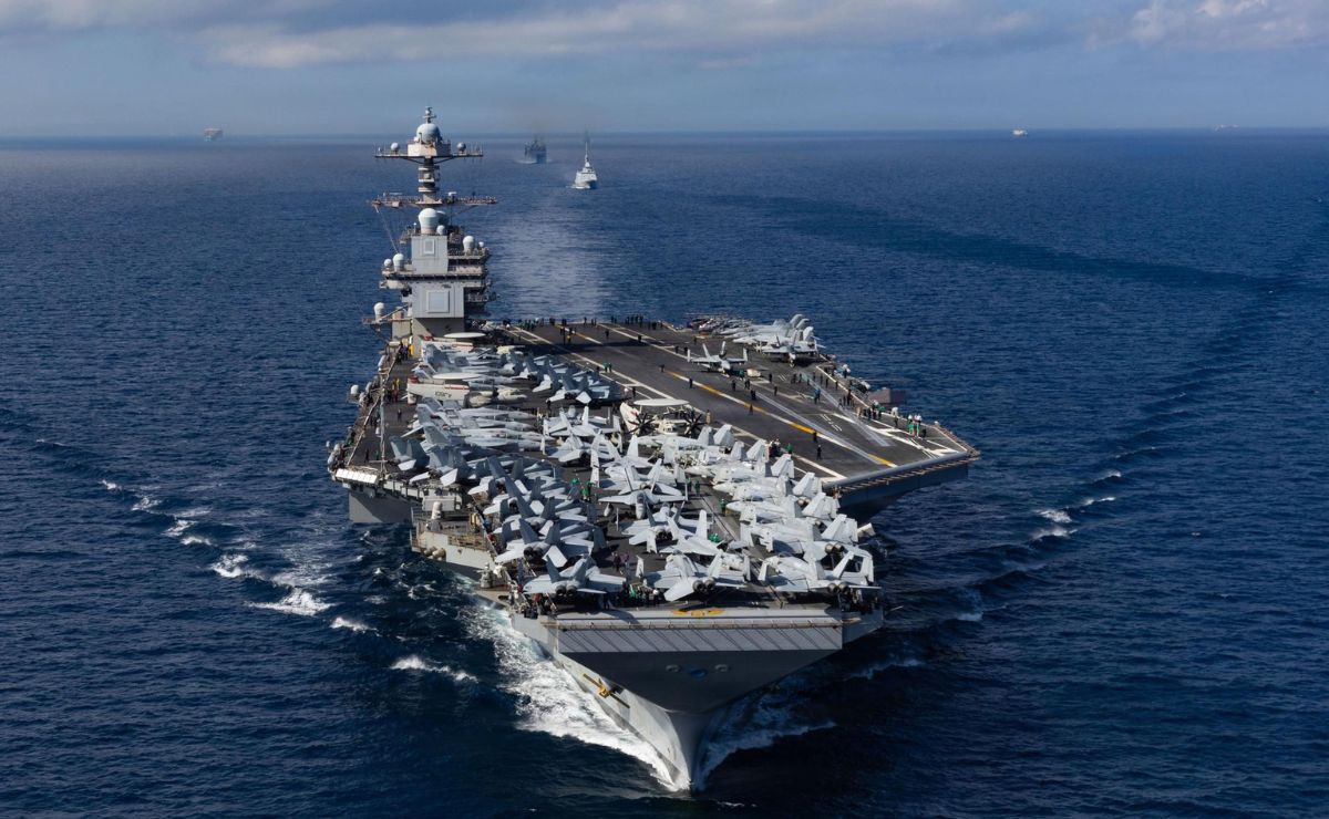 El portaaviones más grande de EE.UU. entra al Caribe en medio de disputa con Venezuela