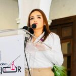 Llega Grecia Quiroz, viuda de Carlos Manzo, al Congreso de Michoacán; rendirá protesta como alcaldesa de Uruapan