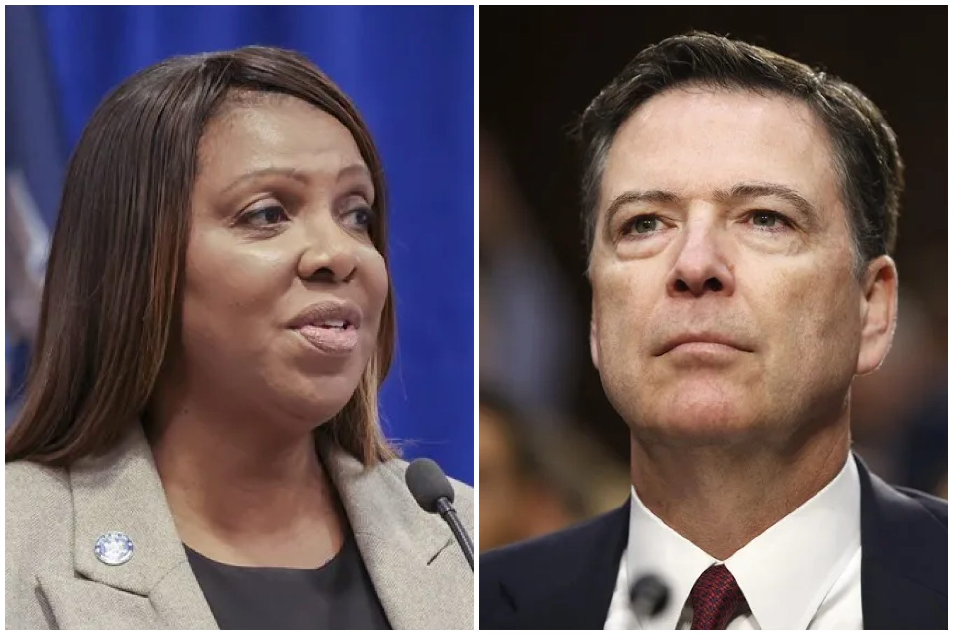 Tribunal federal de EE.UU. desestima acusaciones contra James Comey y Letitia James, rivales políticos de Trump