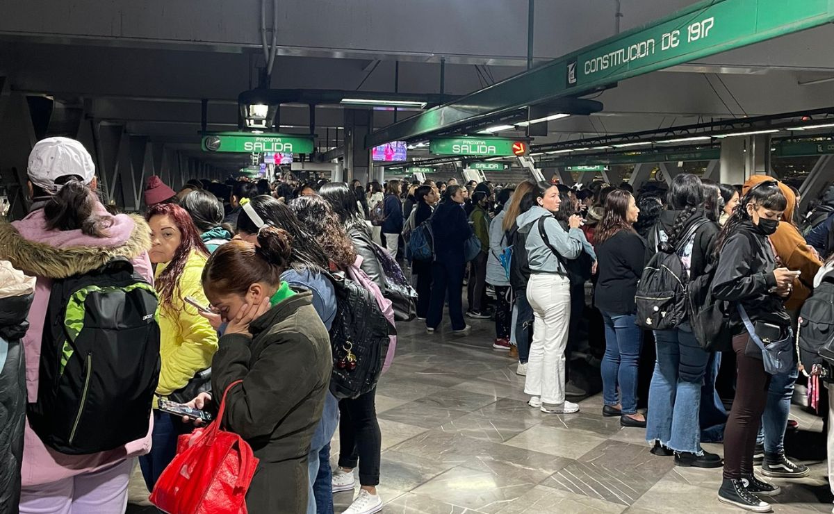 Metro CDMX: ¿qué líneas presentan avance lento?