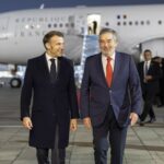 Canciller De la Fuente recibe al presidente de Francia, Emmanuel Macron