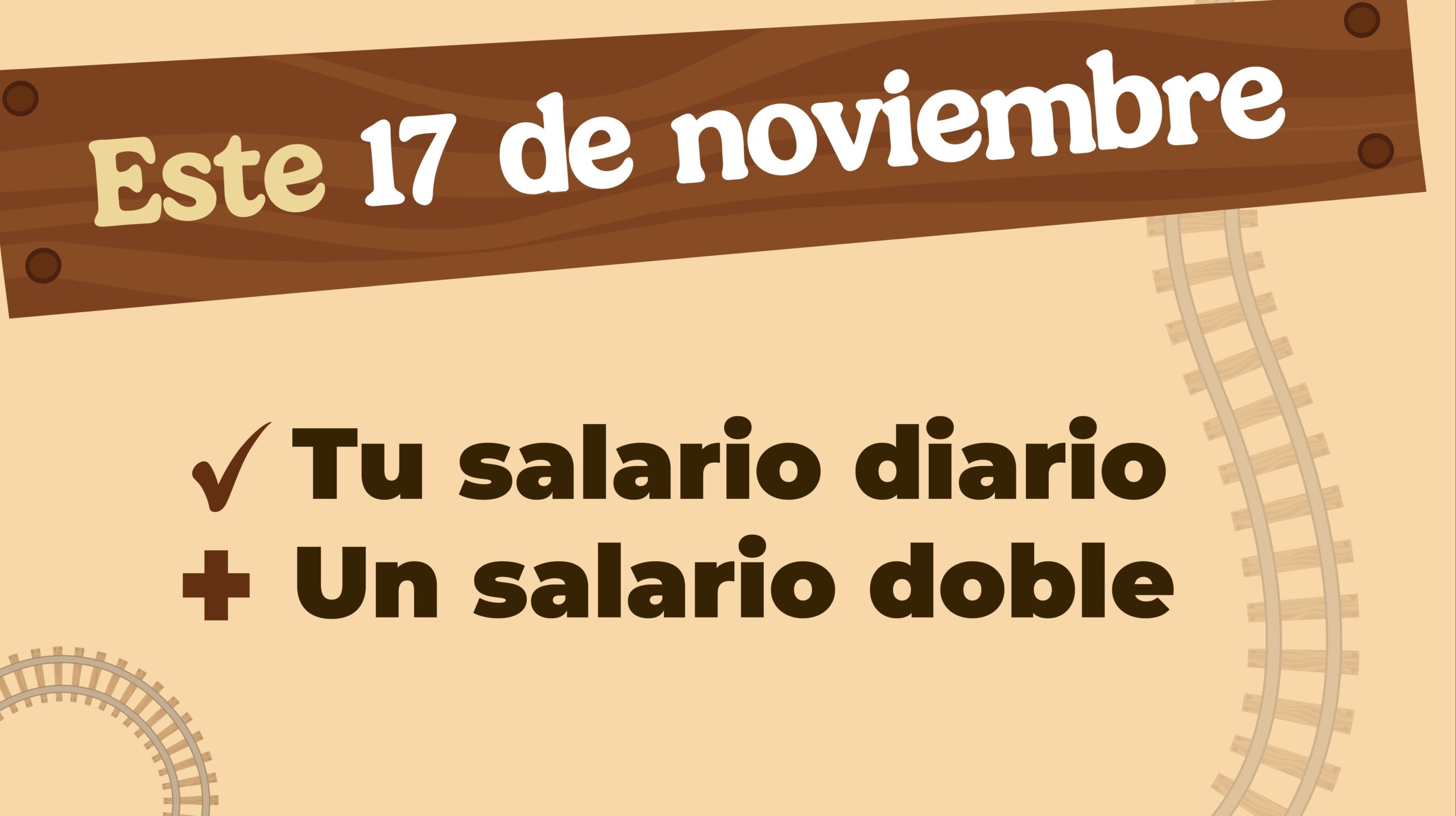 Hoy 17 de noviembre es día feriado, ¿cuánto deben pagarte por trabajar? - pago-por-trabajar-el-17-de-noviembre-dia-feriado-scaled