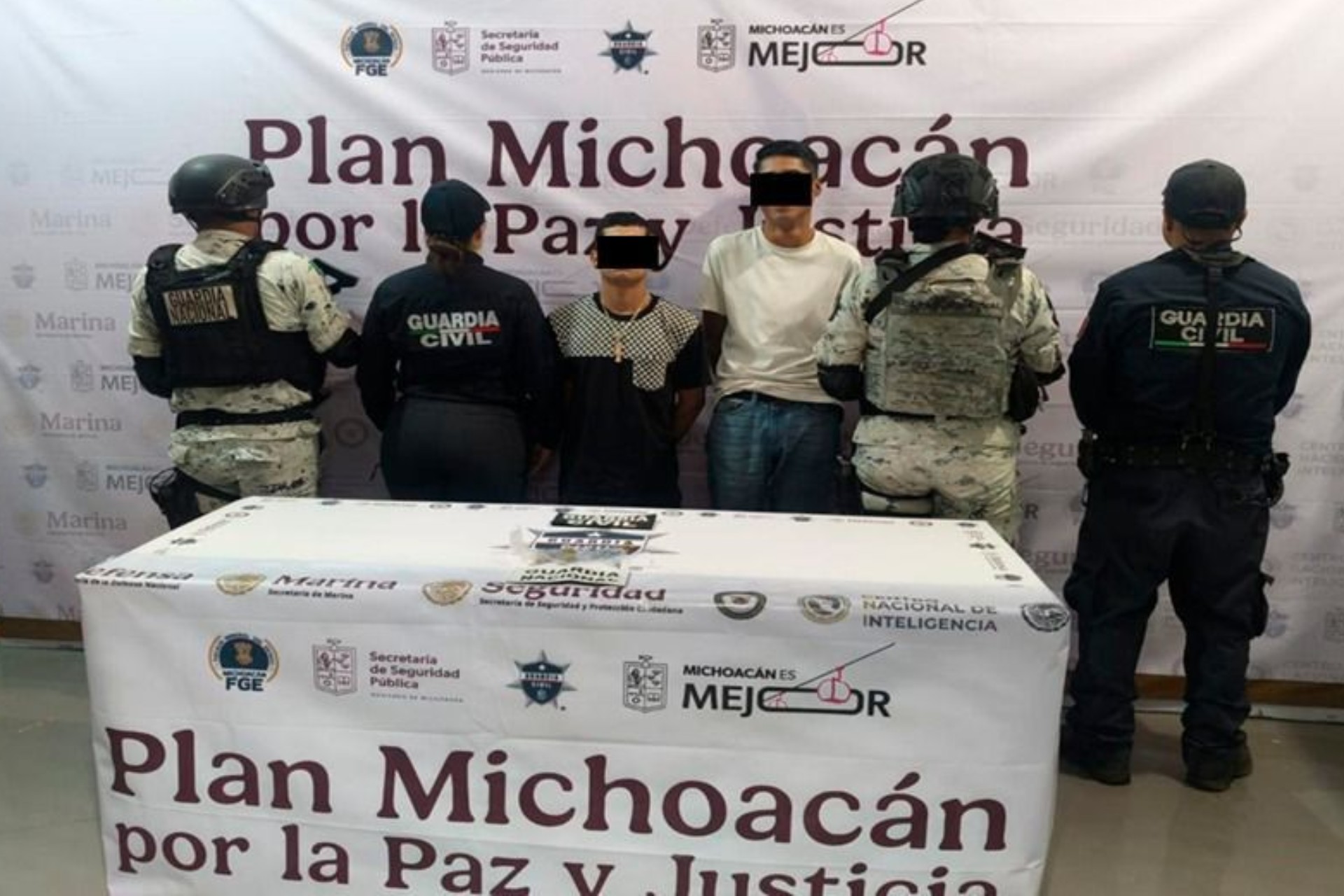 Detienen a cuatro en Michoacán con artefactos explosivos improvisados