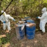 Sinaloa: Aseguran tres mil 500 litros de químicos y destruyen artefactos explosivos improvisados