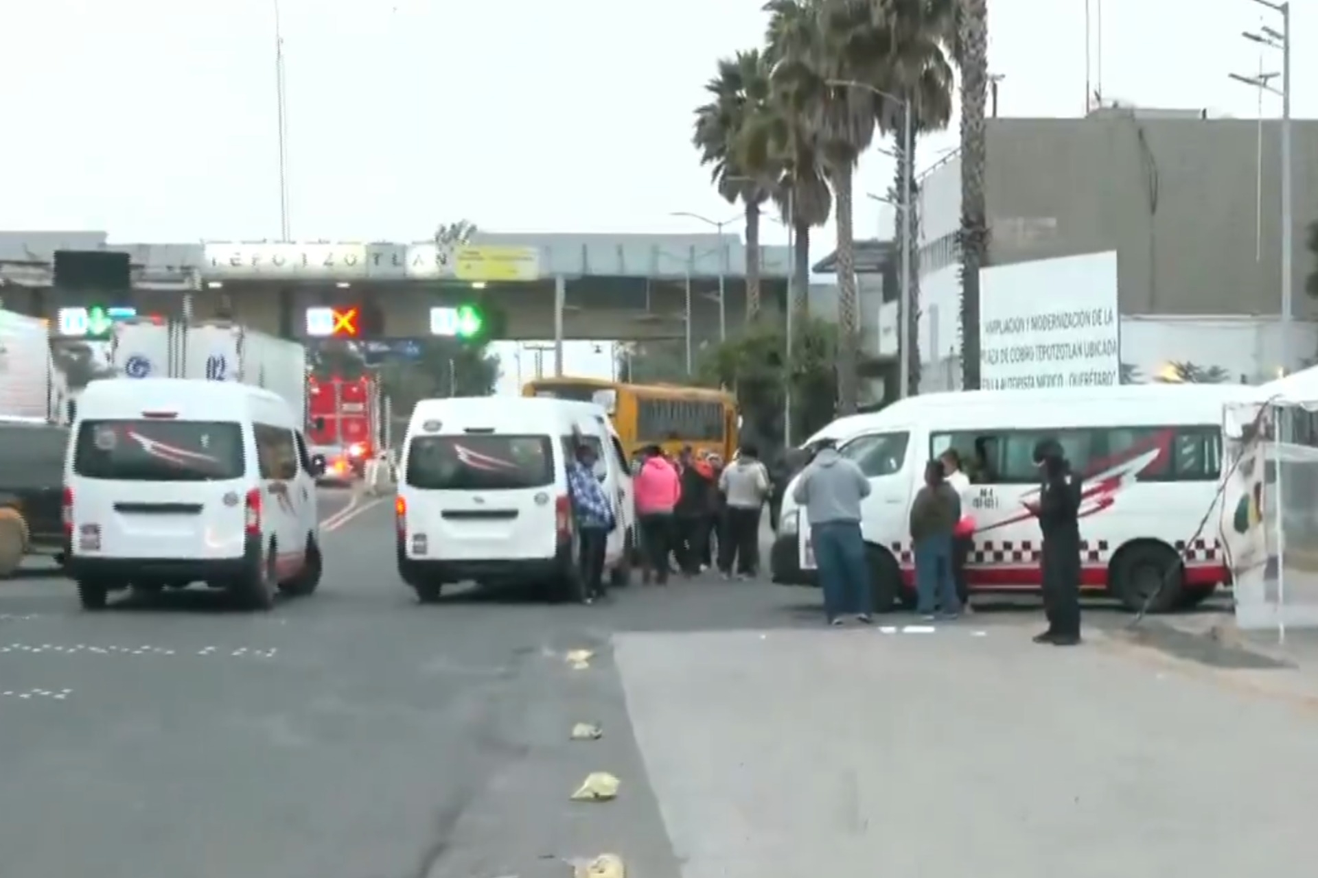 Mega marcha de transportistas para hoy 3 de noviembre del Edomex a CDMX