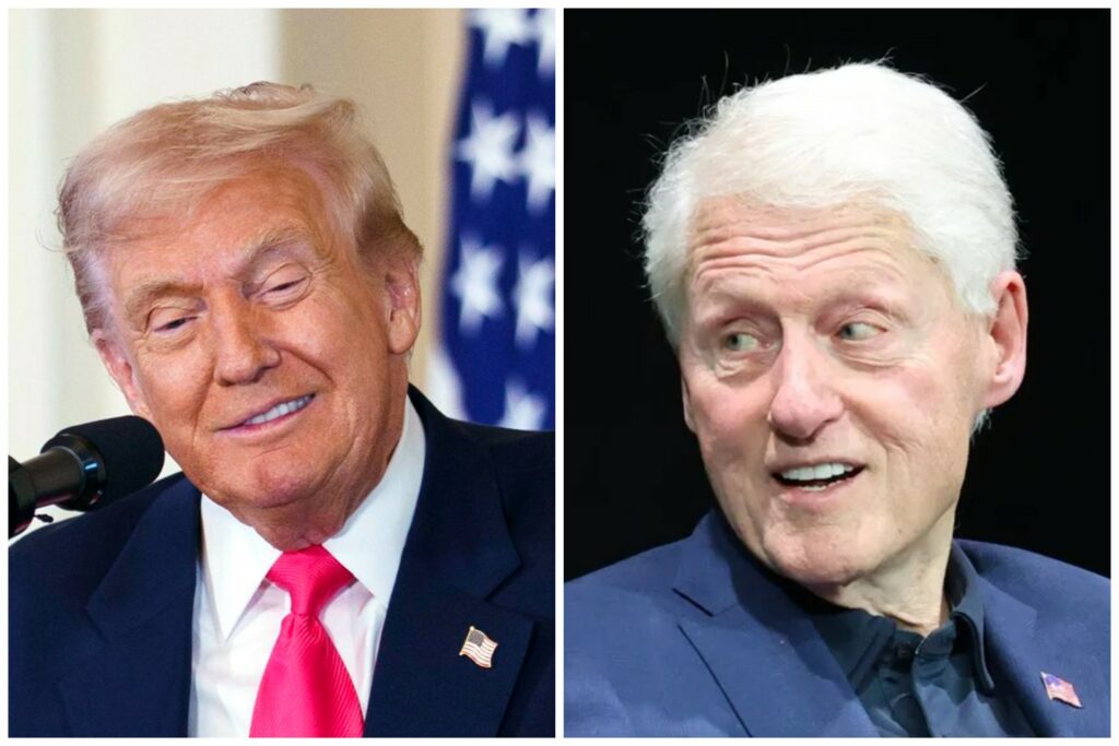 Trump pide investigar vínculos de Bill Clinton y otros políticos con Epstein