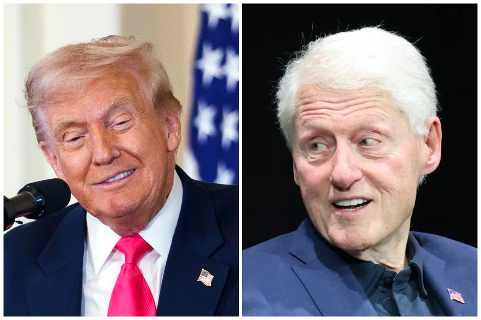 Trump pide investigar vínculos de Bill Clinton y otros políticos con Epstein