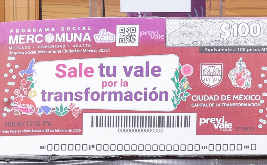 Vales de Mercomuna 2025 son susceptibles de falsificación