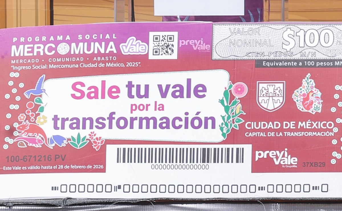 Vales de Mercomuna 2025 son susceptibles de falsificación