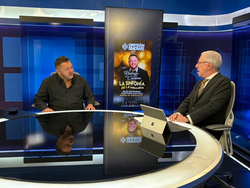 Rodrigo de la Cadena presenta La Sinfonía de la Memoria Rodrigo de la Cadena presenta La Sinfonía de la Memoria