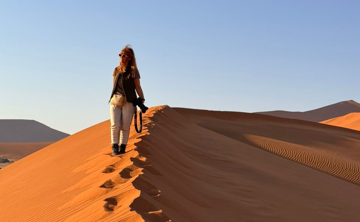 Los esqueletos que detienen el tiempo en el pantano muerto ‘Deadvlei’