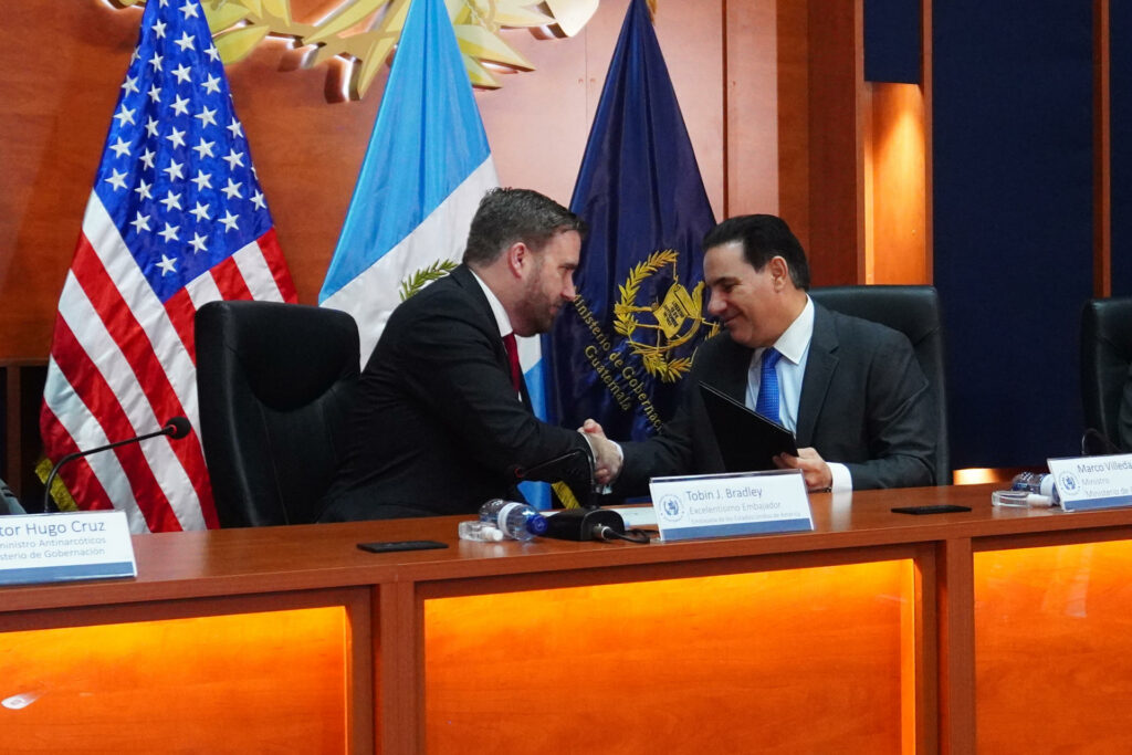 Guatemala y EE.UU. pactan el intercambio de datos penitenciarios contra el terrorismo