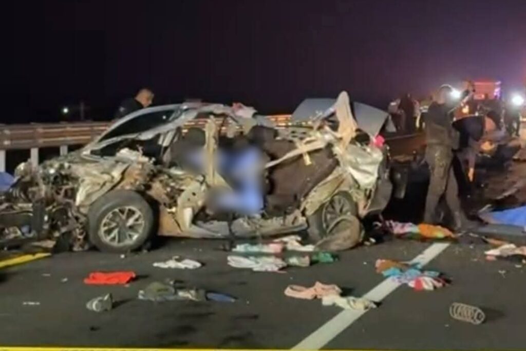 Accidente en la autopista Tepic-Compostela deja seis muertos