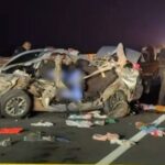 Accidente en la autopista Tepic-Compostela deja seis muertos