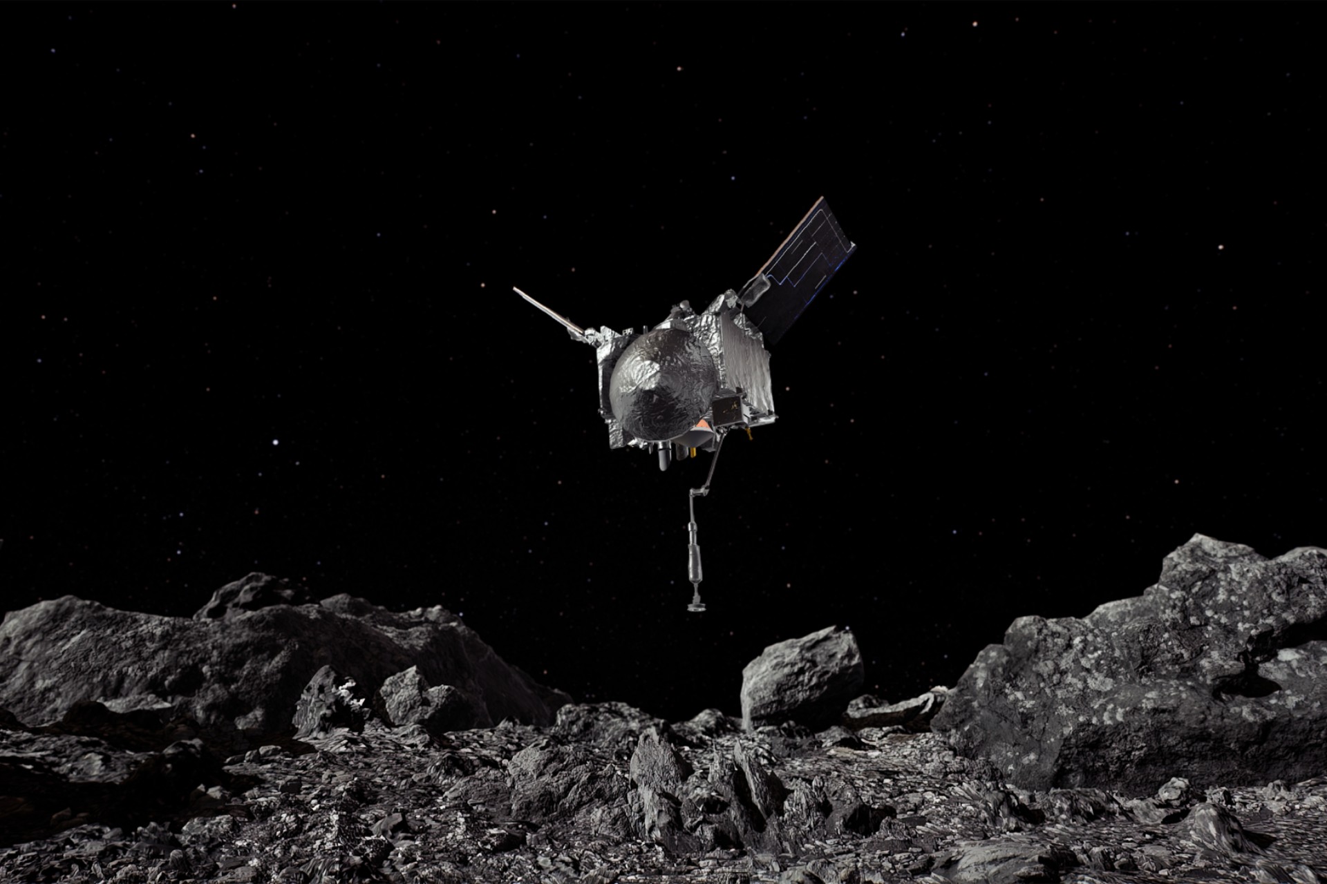 NASA encuentra moléculas esenciales para el origen de la vida en el asteroide Bennu