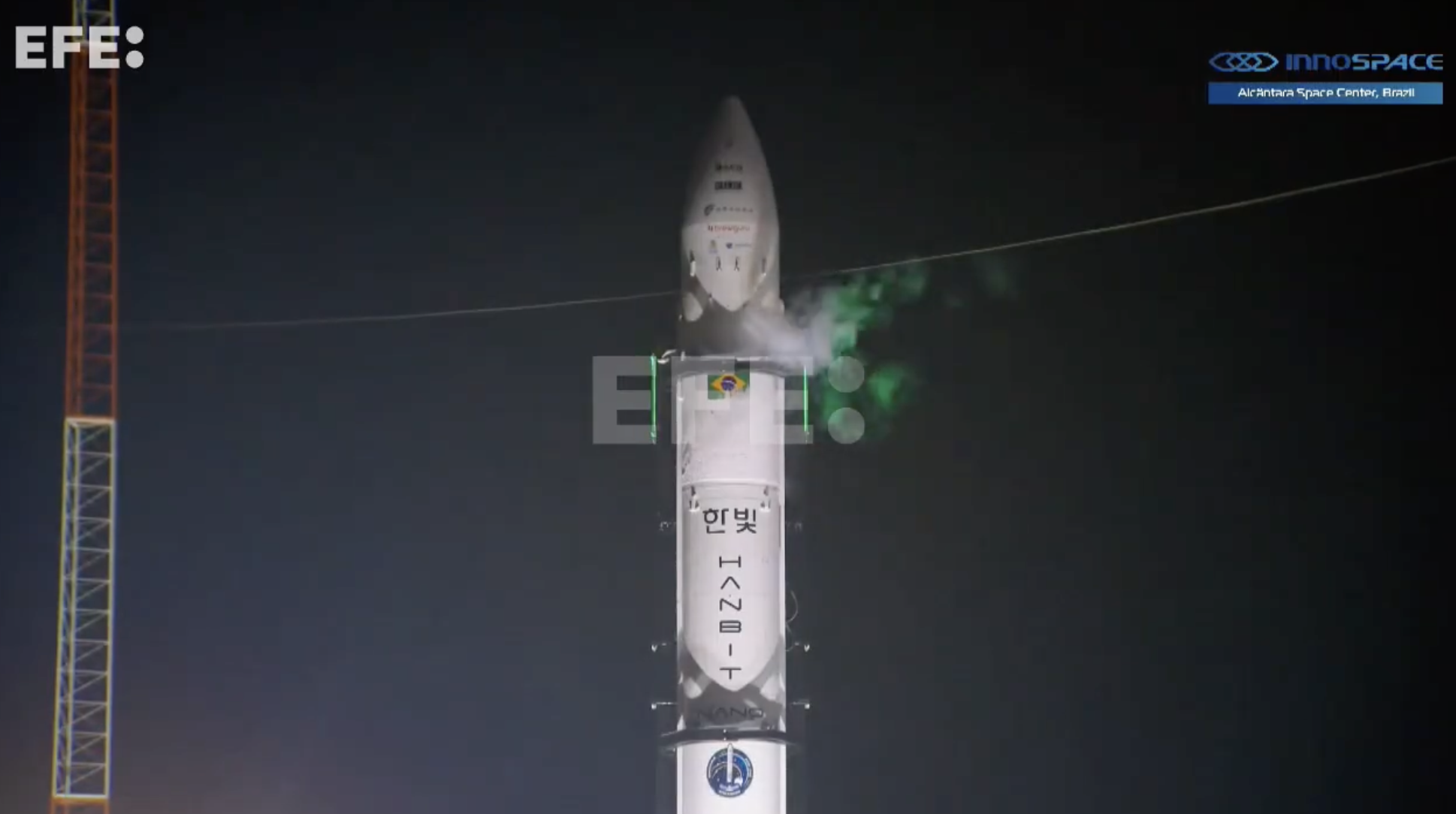 Cohete surcoreano Hanbit-Nano se estrella en Brasil tras anomalía