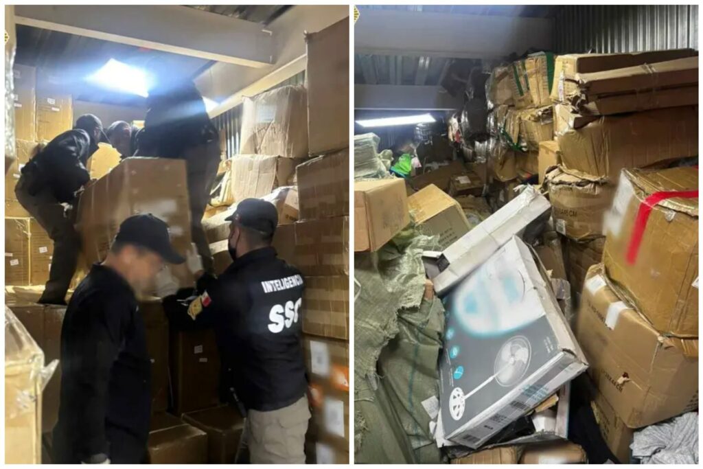 Recuperan en la Miguel Hidalgo, CDMX, mercancía robada en carreteras de Michoacán