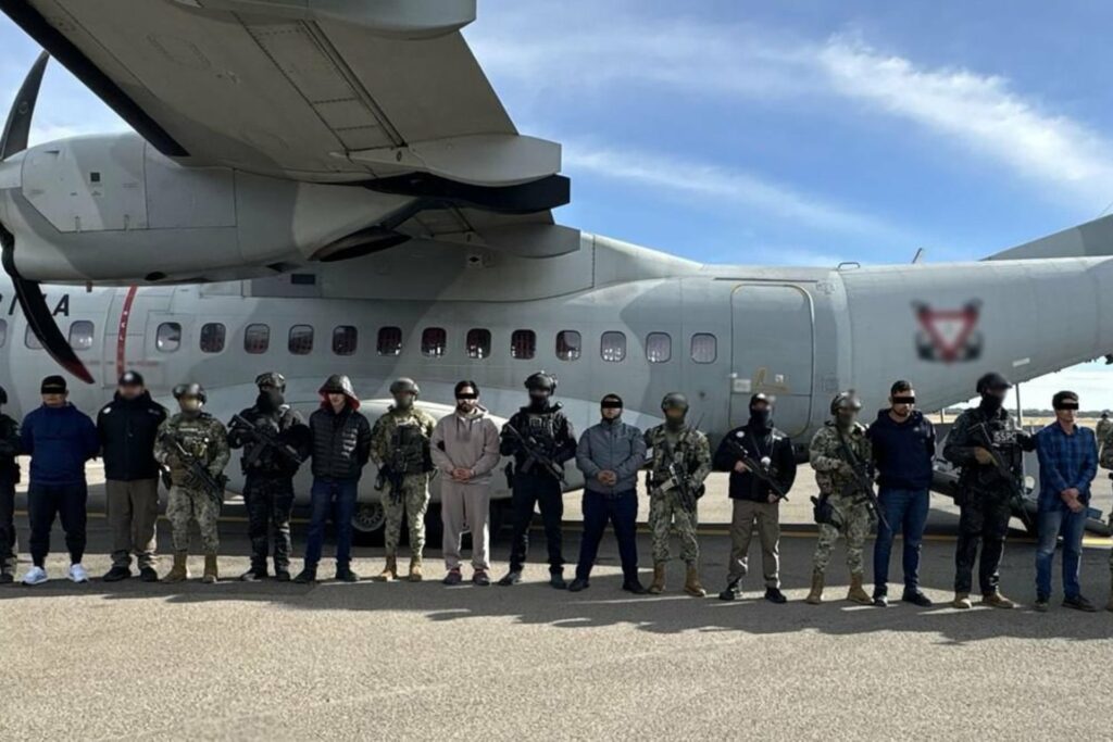 Junto al ‘Limones’, también fueron detenidos cinco hombres por extorsión