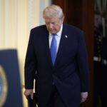 Trump busca mármol en Florida para nuevo salón de baile de la Casa Blanca