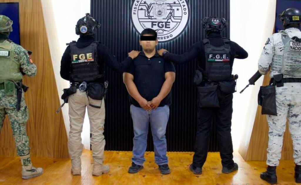 Cae presunto asesino de coordinador del IMSS Bienestar en Chilpancingo