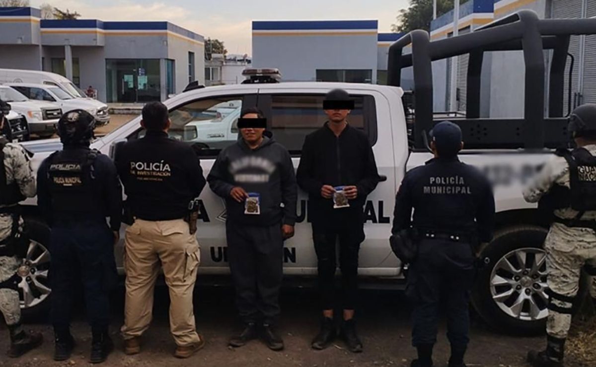 Detienen a 4 y aseguran artefacto explosivo improvisado en Michoacán