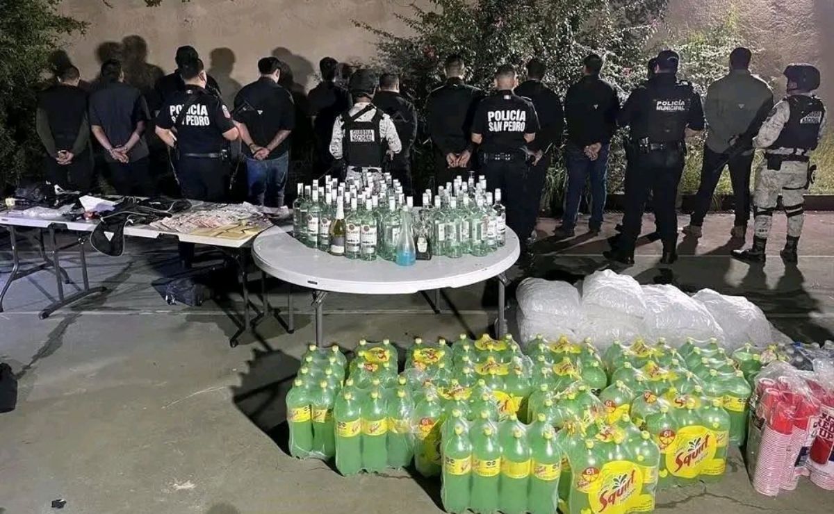 Clausuran fiesta clandestina con 300 menores de edad en NL; hallaron arma, dinero y alcohol